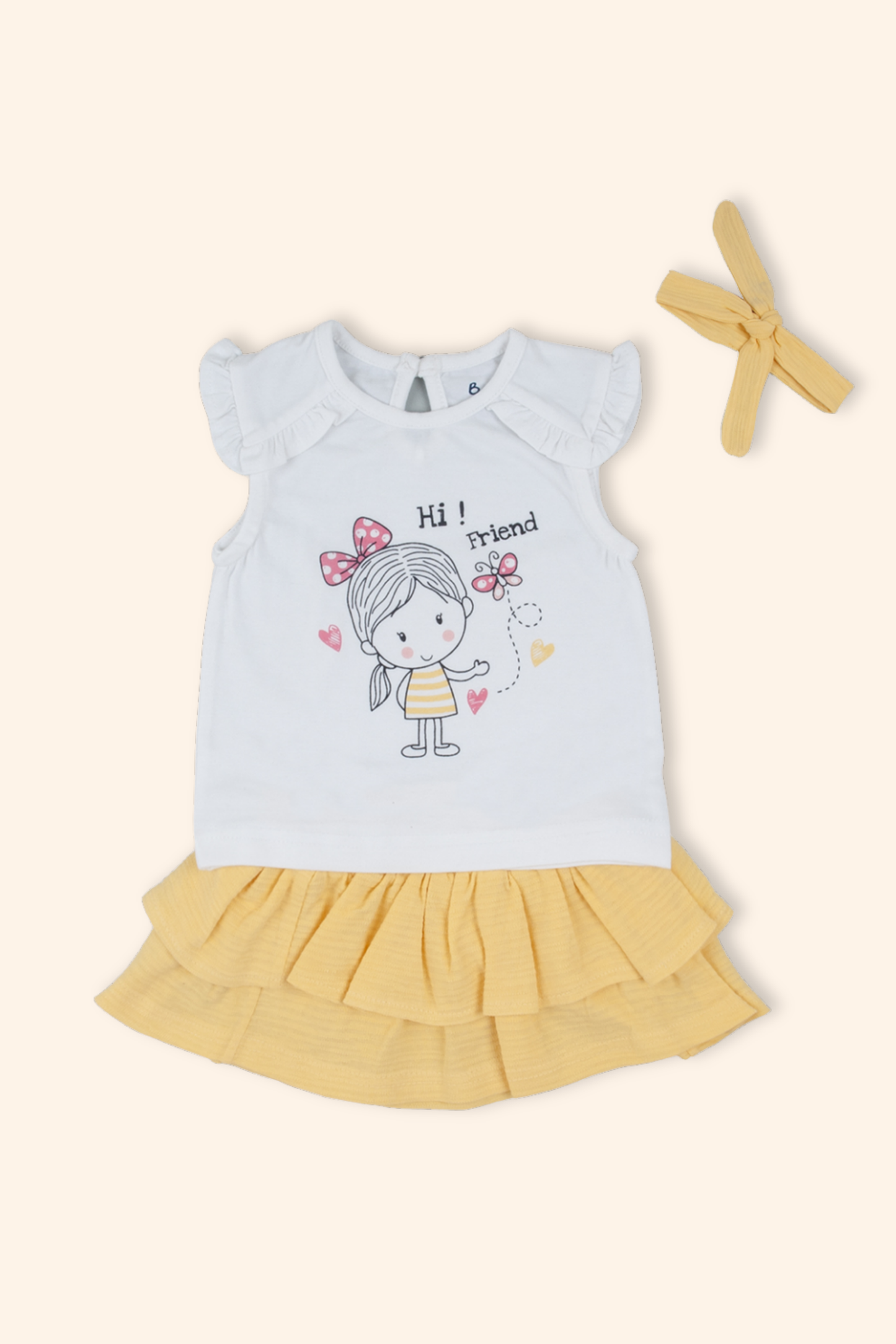 Conjunto Borboleta Amiga