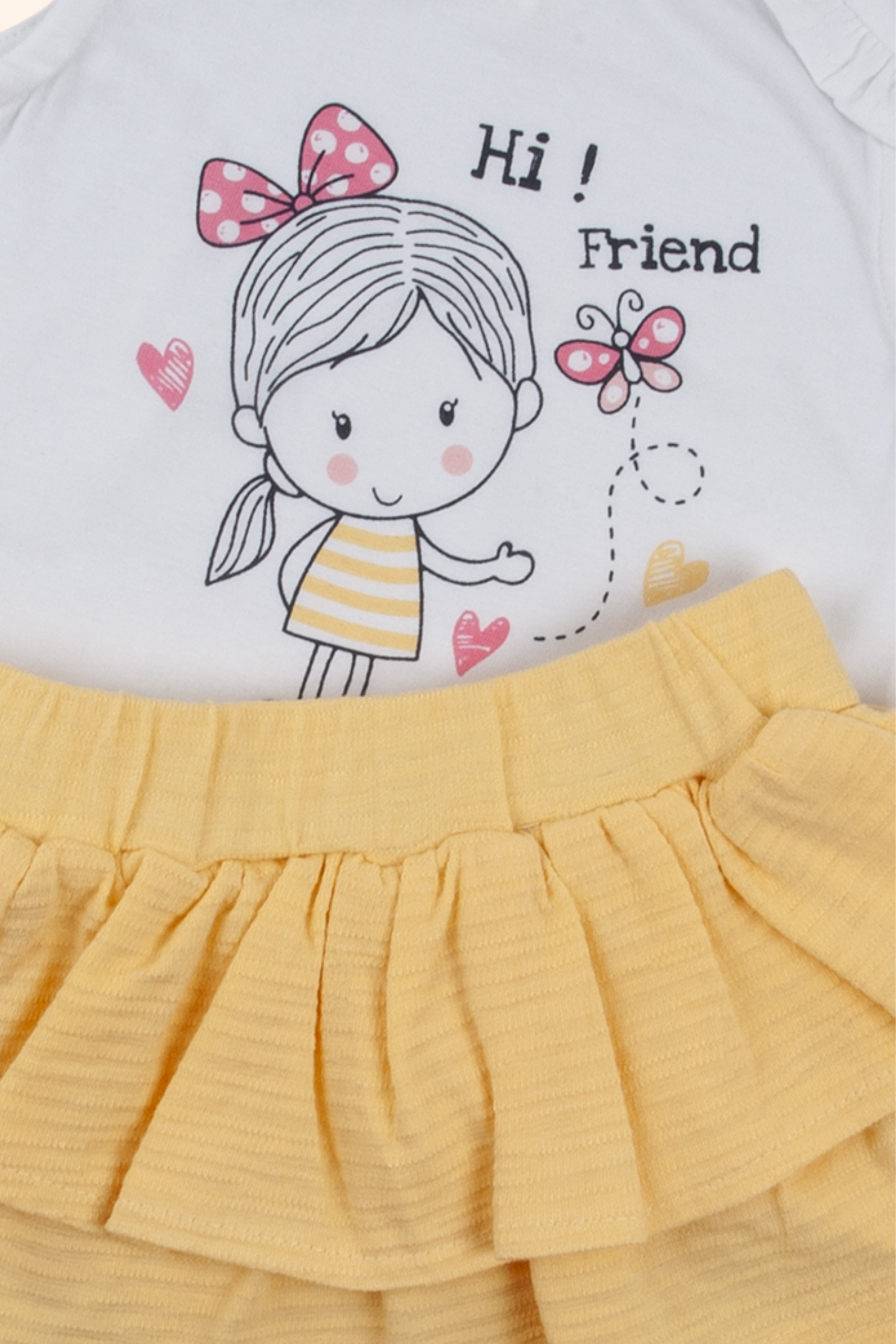 Conjunto Borboleta Amiga