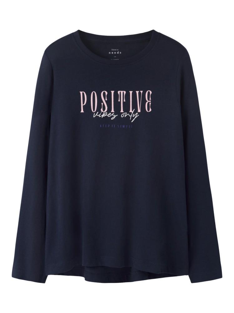 T-shirt Menina Manga Comprida