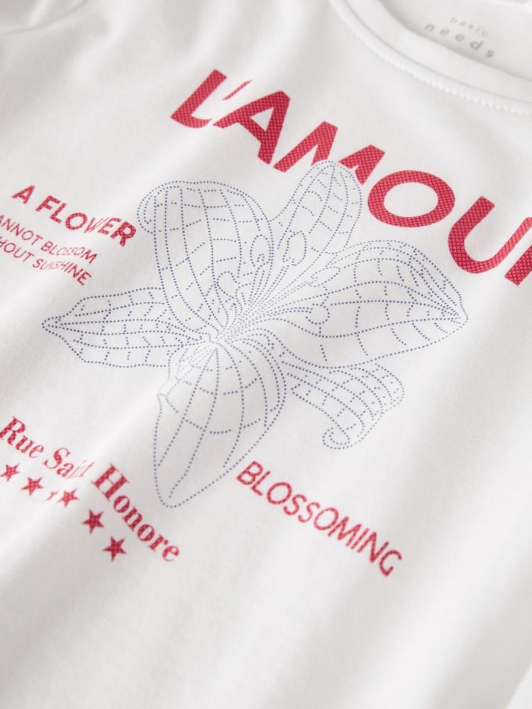 T-shirt Menina Manga Comprida