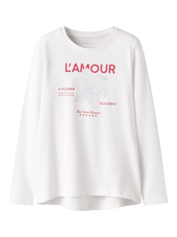 T-shirt Menina Manga Comprida