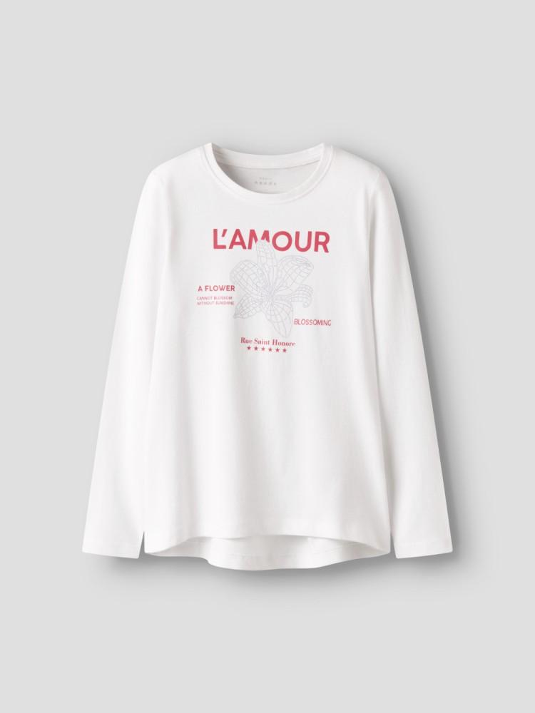 T-shirt Menina Manga Comprida