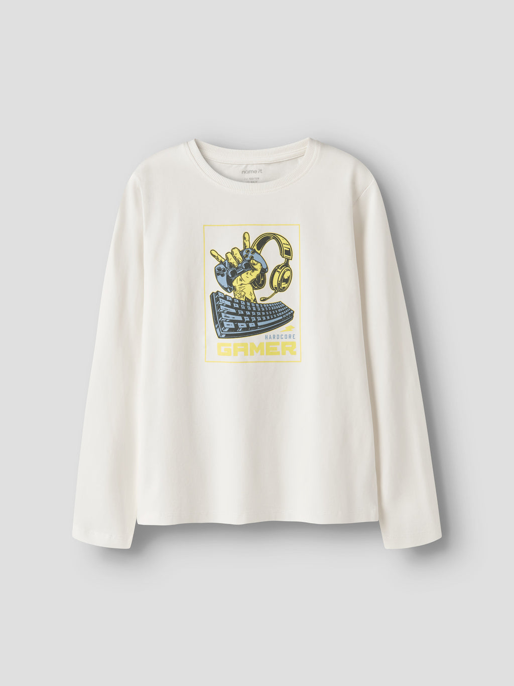 T-shirt Menino Manga Comprida Estampada