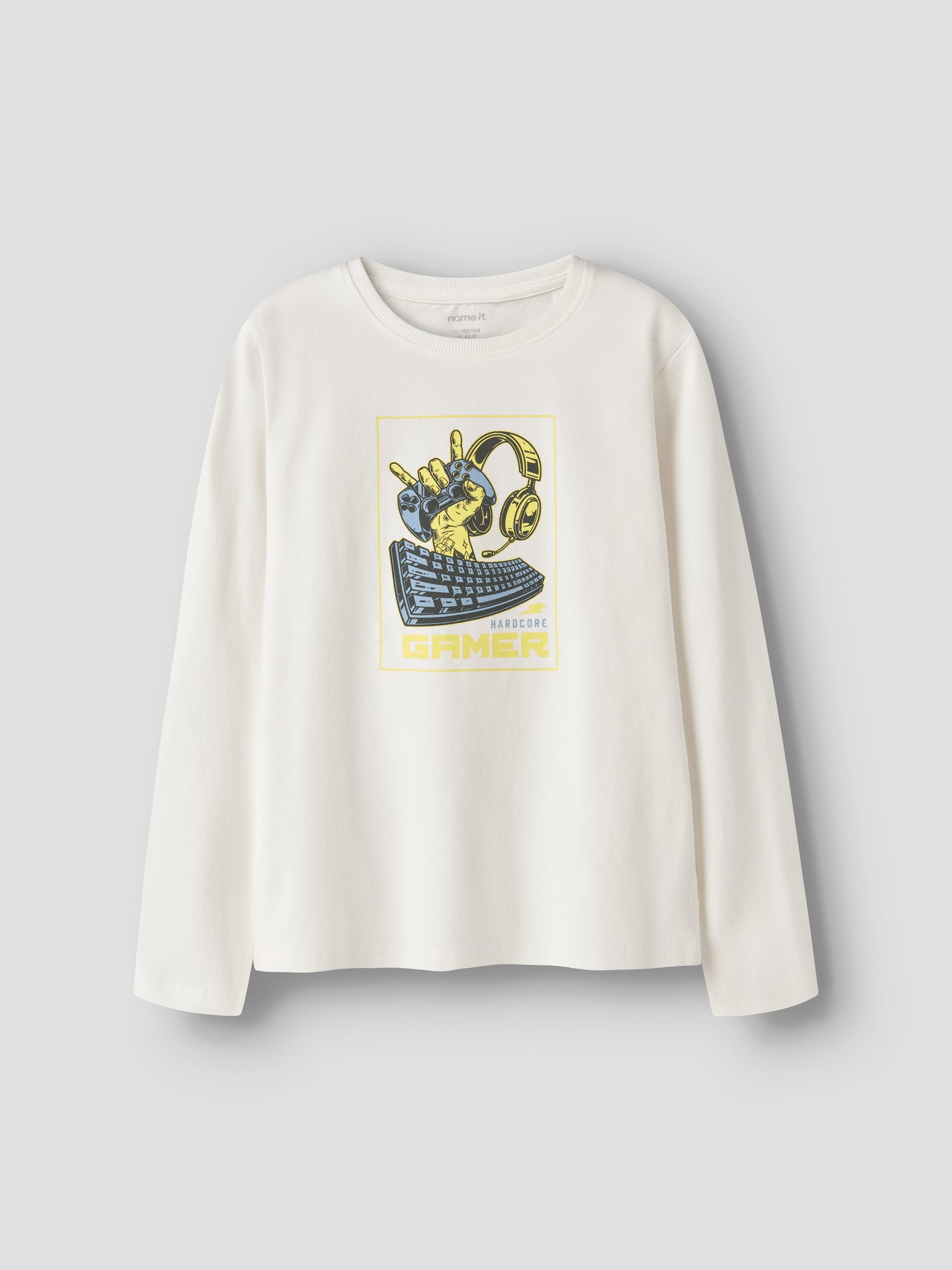 T-shirt Menino Manga Comprida Estampada