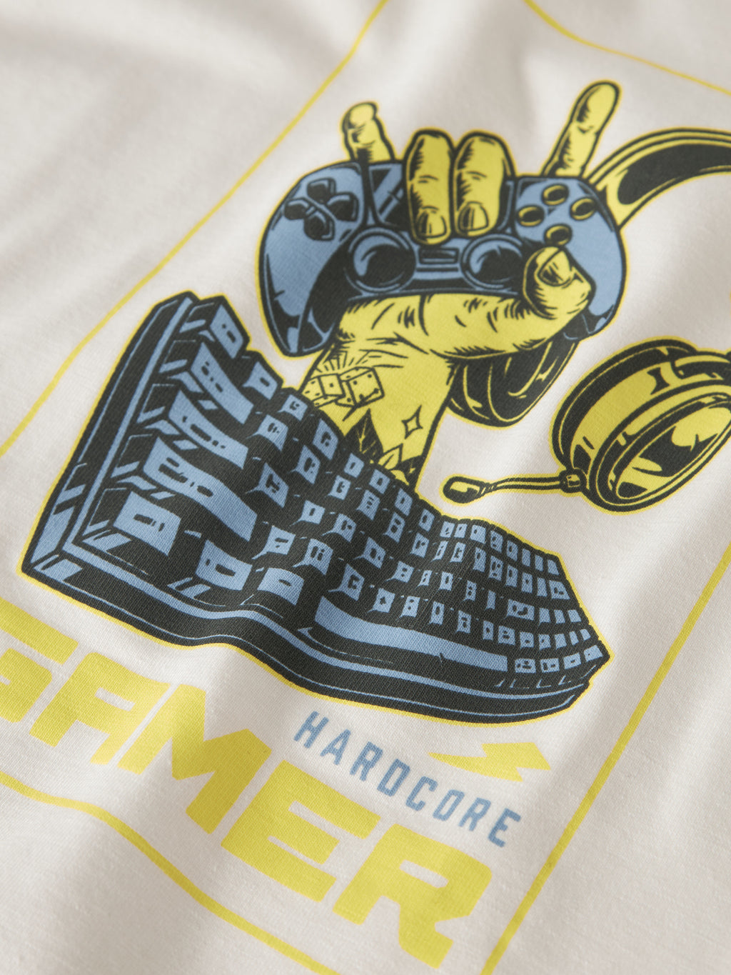 T-shirt Menino Manga Comprida Estampada