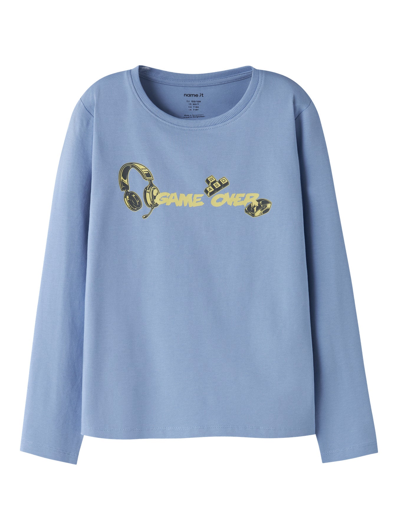 T-shirt Menino Manga Comprida Estampada