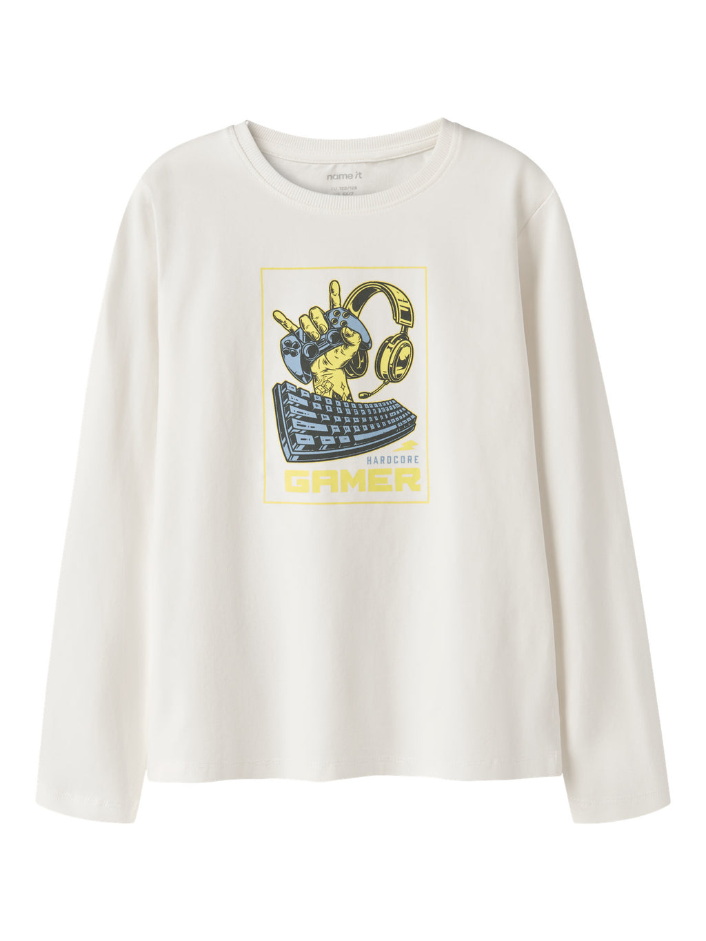 T-shirt Menino Manga Comprida Estampada