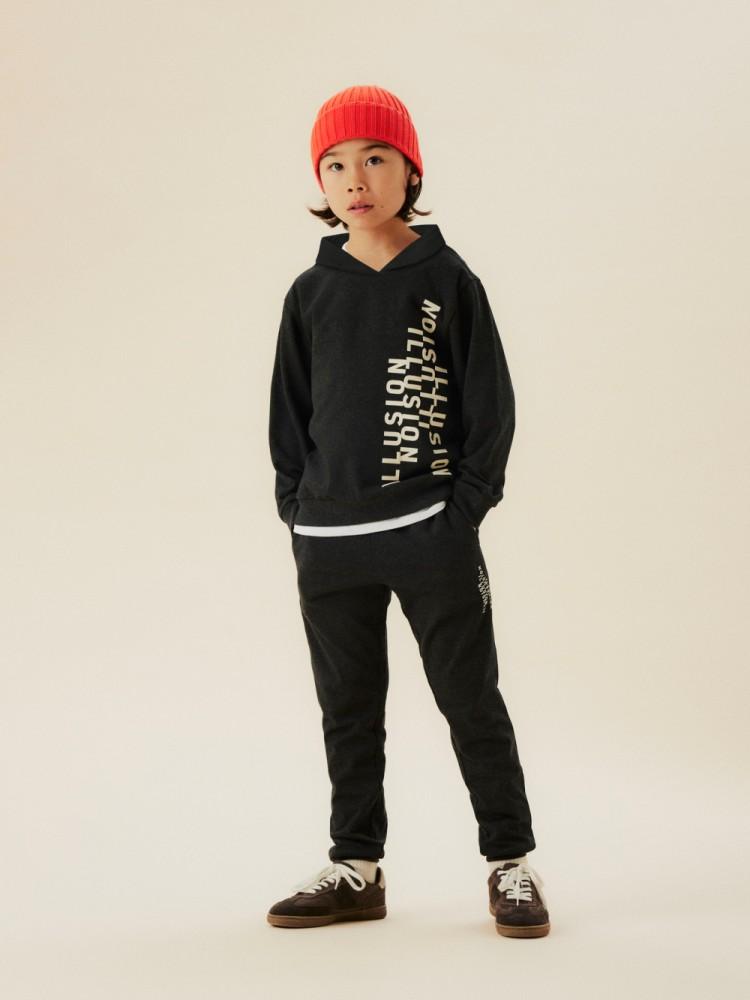 Sweatshirt Menino com Capuz e Estampa