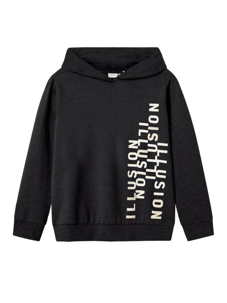 Sweatshirt Menino com Capuz e Estampa
