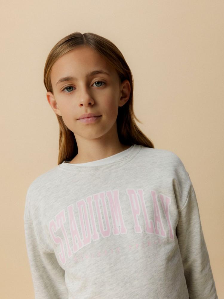 Sweatshirt Menina Stadium Play