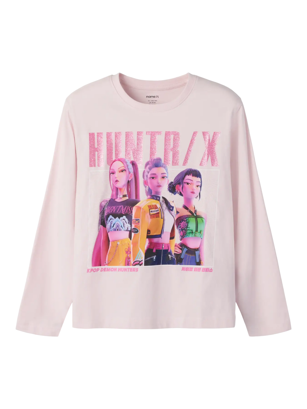 T-shirt Manga Comprida Menina K-Pop