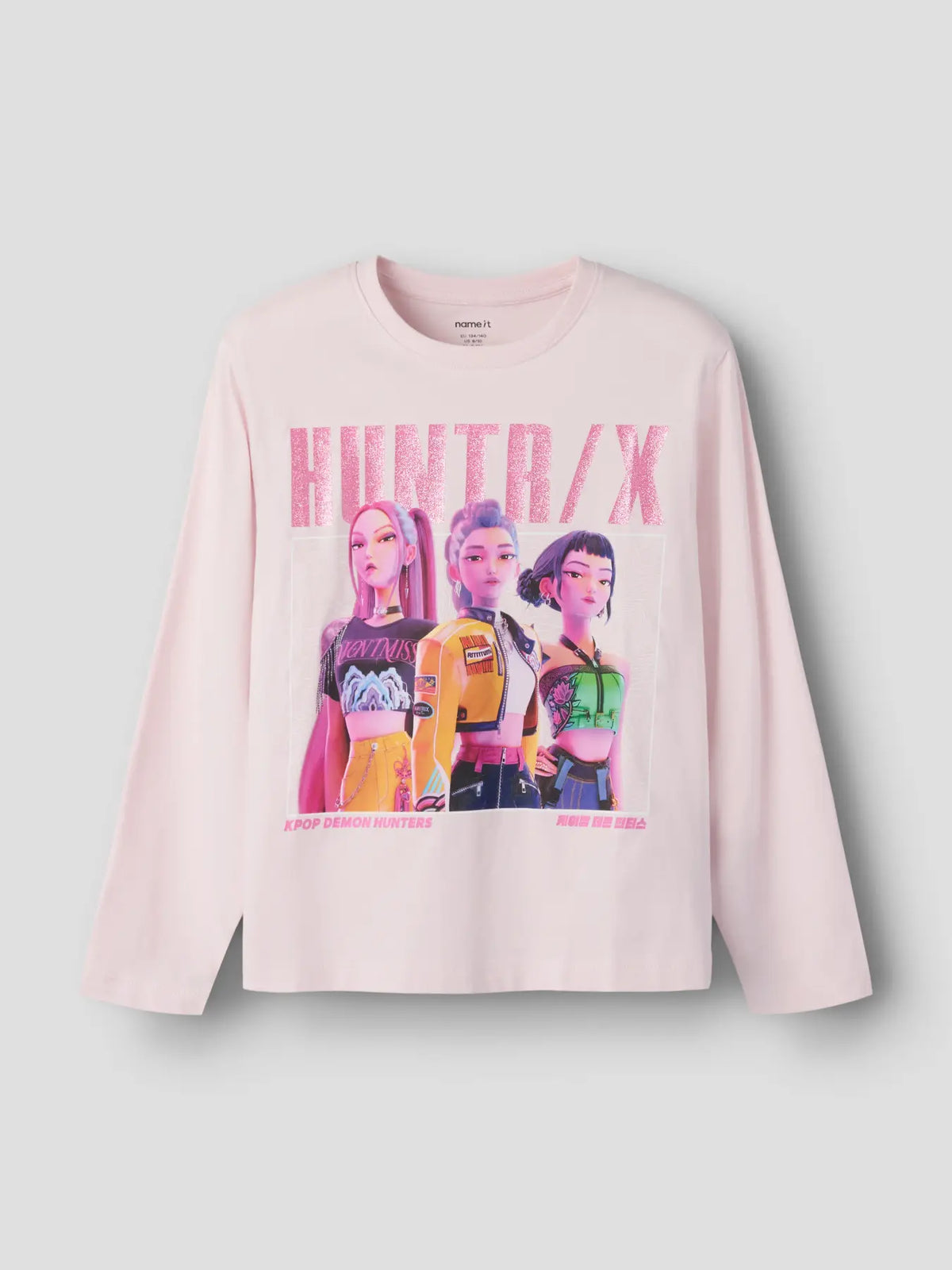T-shirt Manga Comprida Menina K-Pop