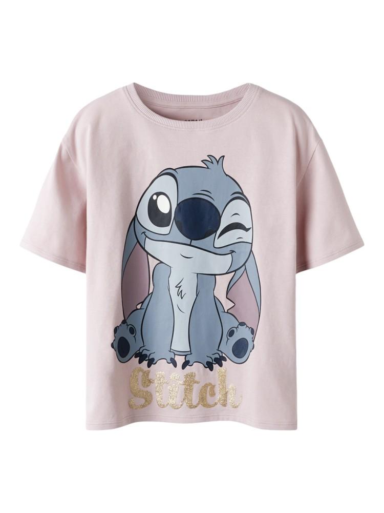 T. Shirt Rosa Stich Menina