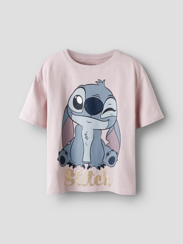 T. Shirt Rosa Stich Menina