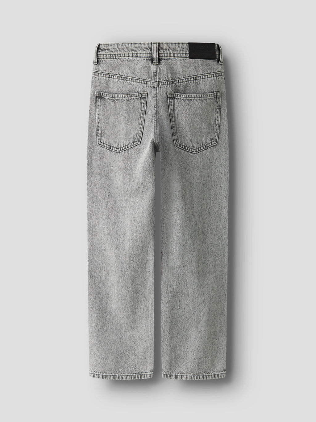 Jeans Menino Corte Loose Ganga Cinza