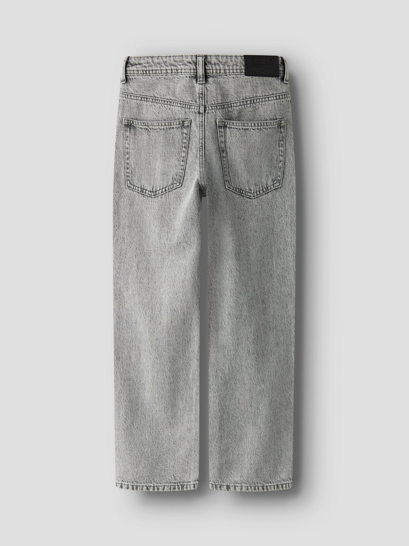 Jeans Menino Corte Loose Ganga Cinza
