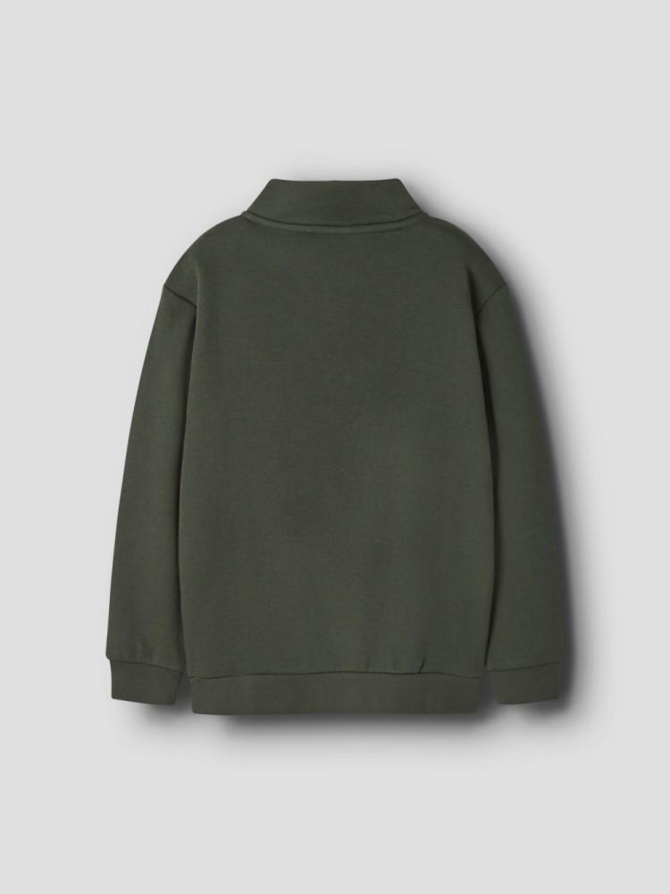 Sweatshirt Menino Gola com Fecho