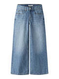 Jeans Menina Corte Extra Largo