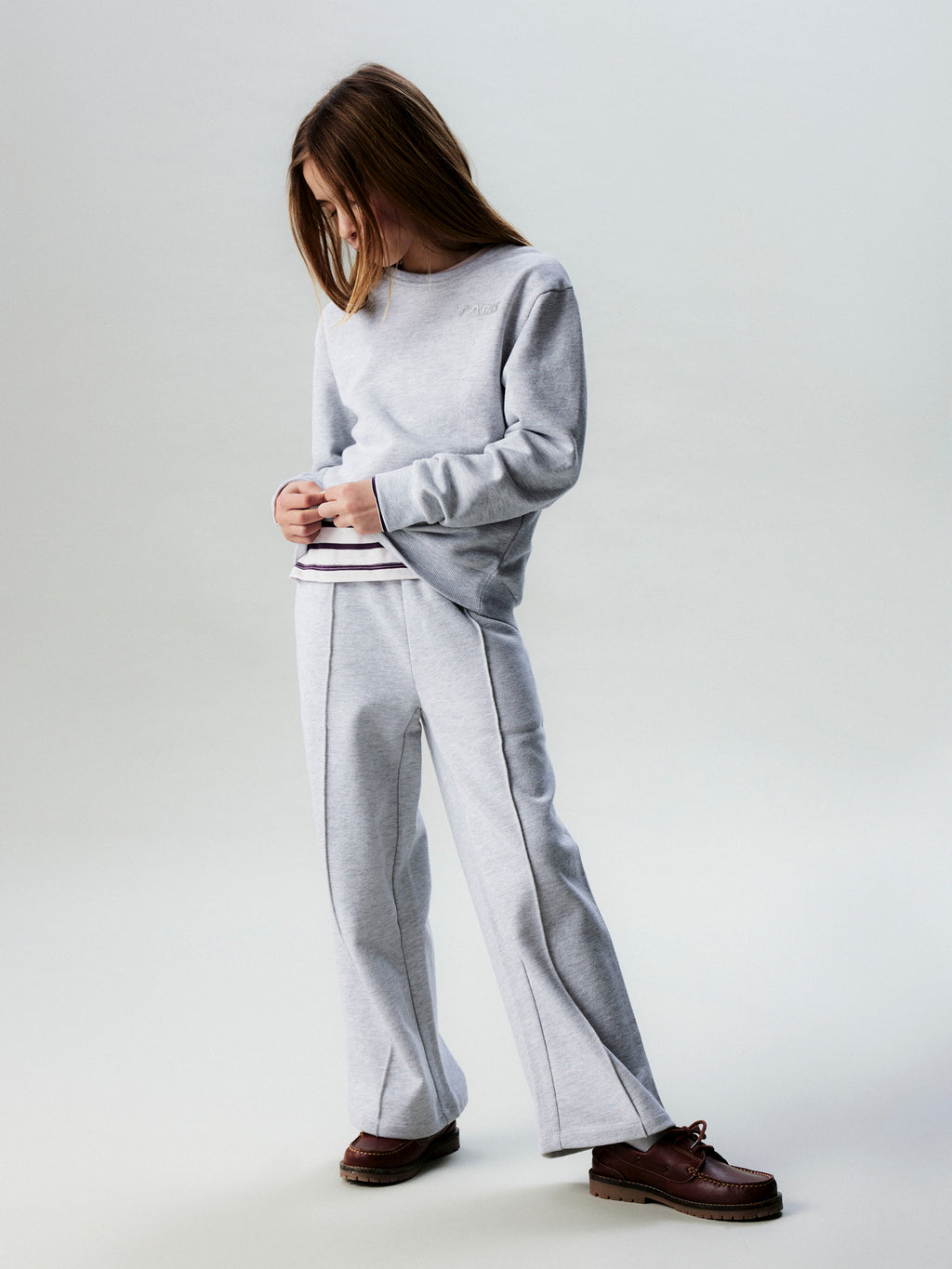Calças Menina Wide Leg Conforto