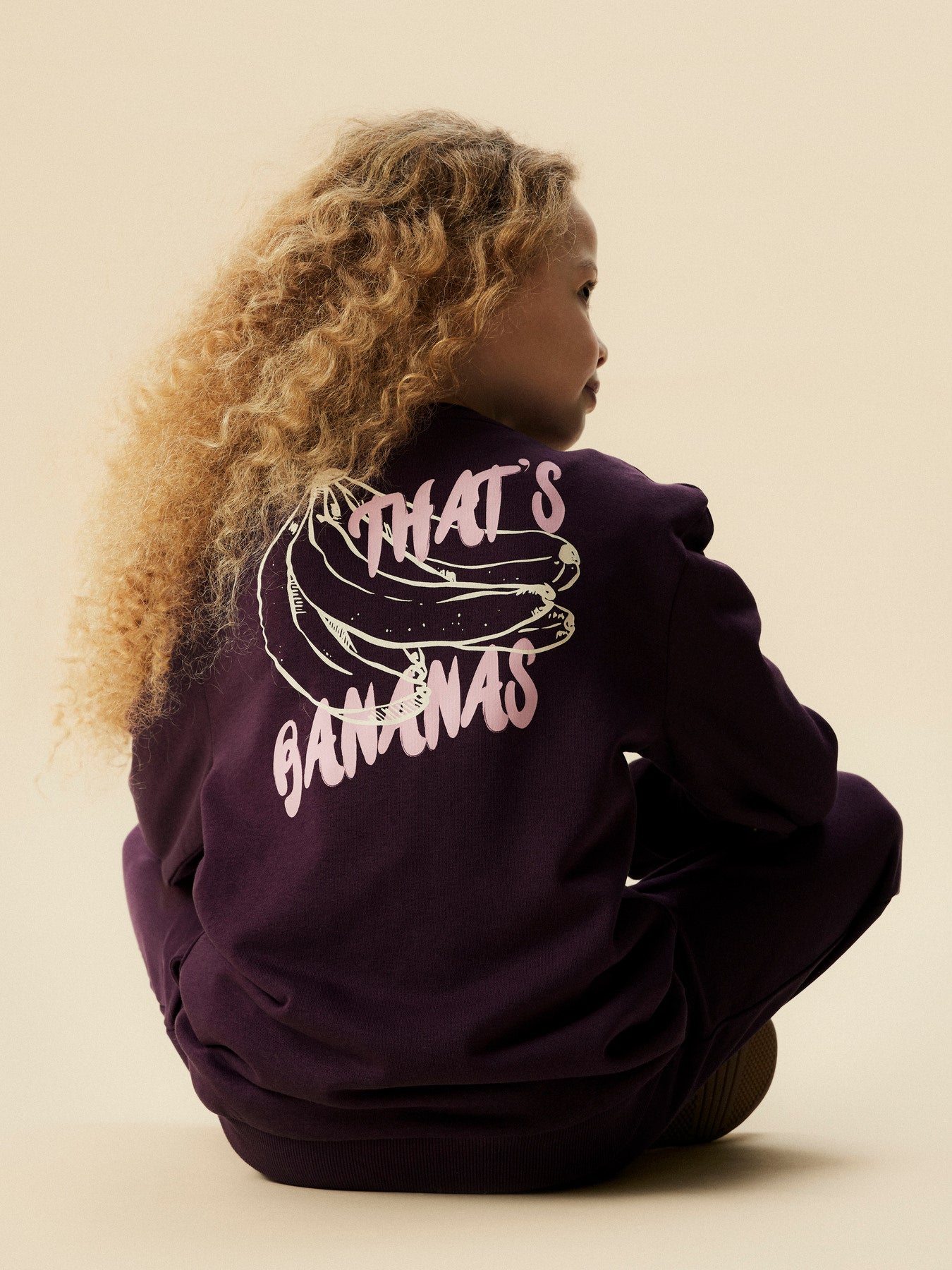 Sweatshirt Menina Estampada Conforto