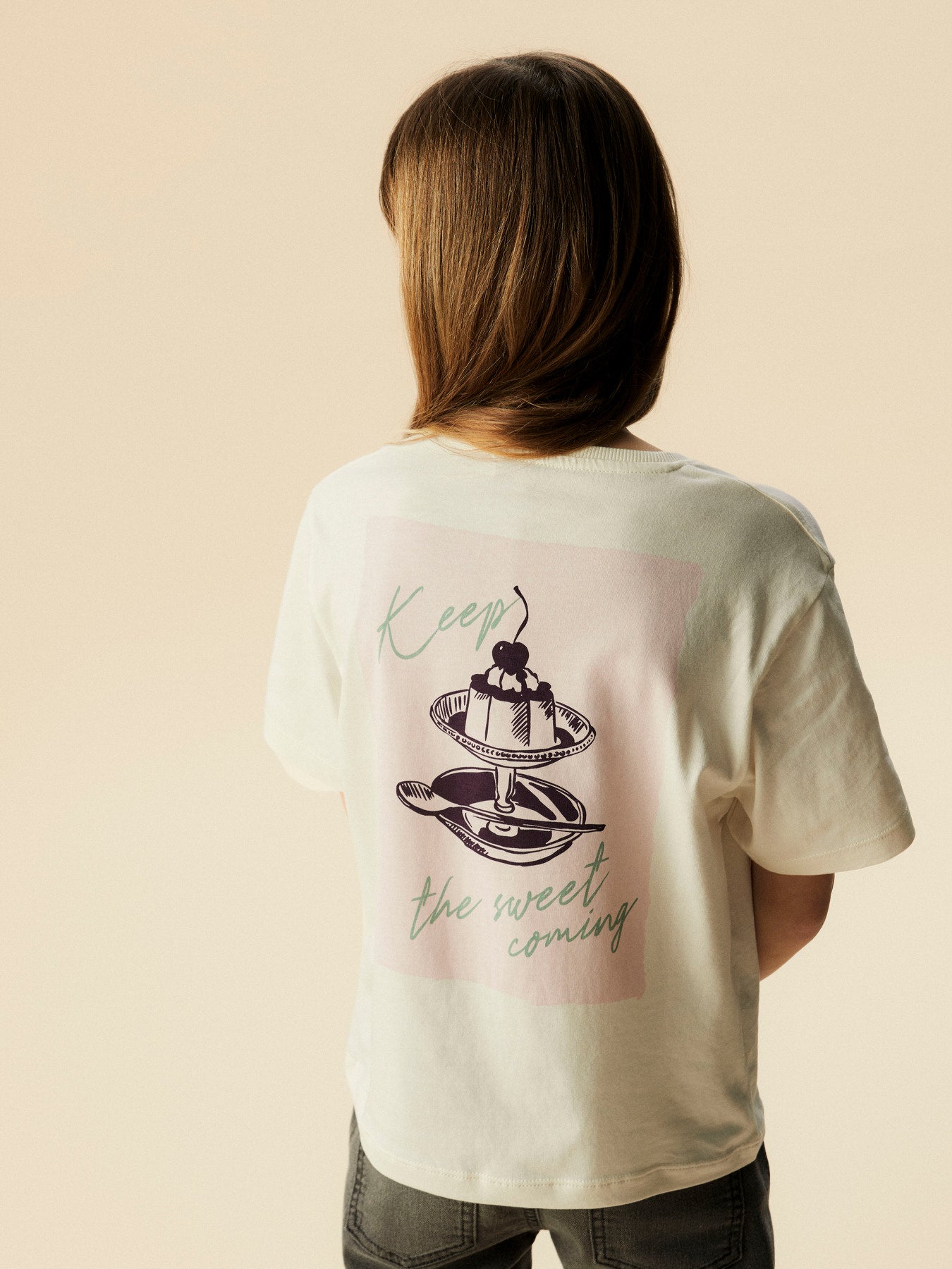 T-Shirt Menina Estampada Algodão