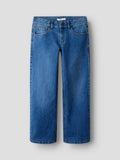 Jeans Menina Corte Largo