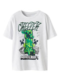 T-shirt Menino Minecraft Creeper