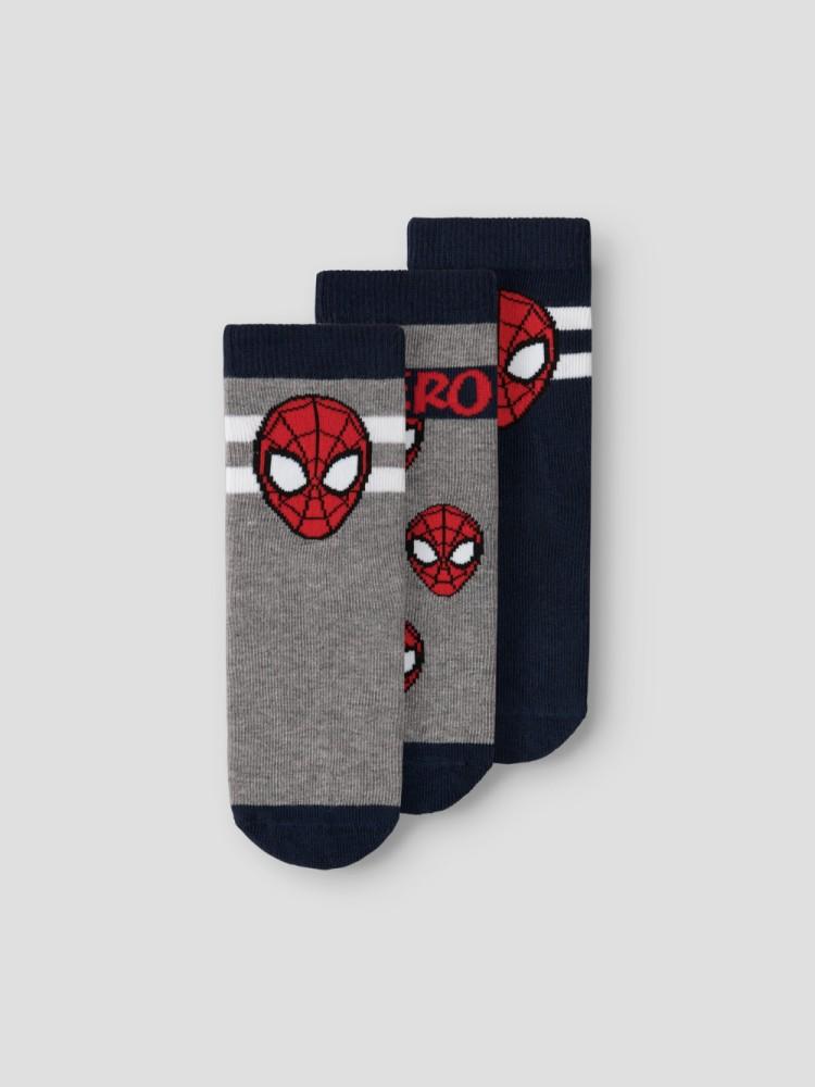 Pack 3 Pares Meias Menino Spider-Man