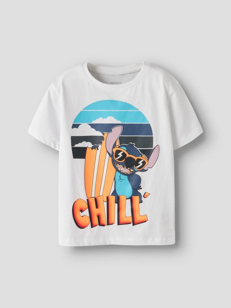 T-Shirt Menino Stitch Chill