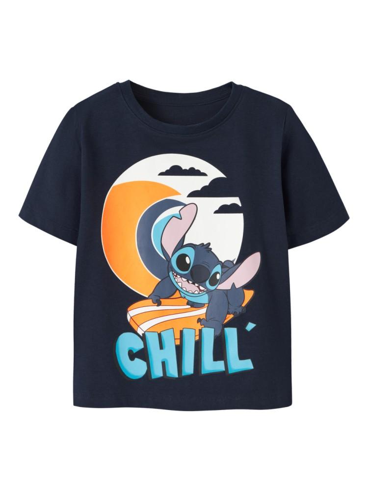 T-Shirt Menino Stitch Chill
