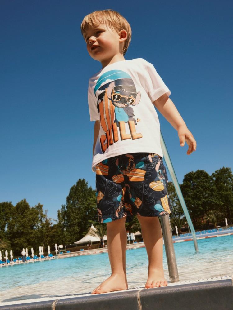 T-Shirt Menino Stitch Chill