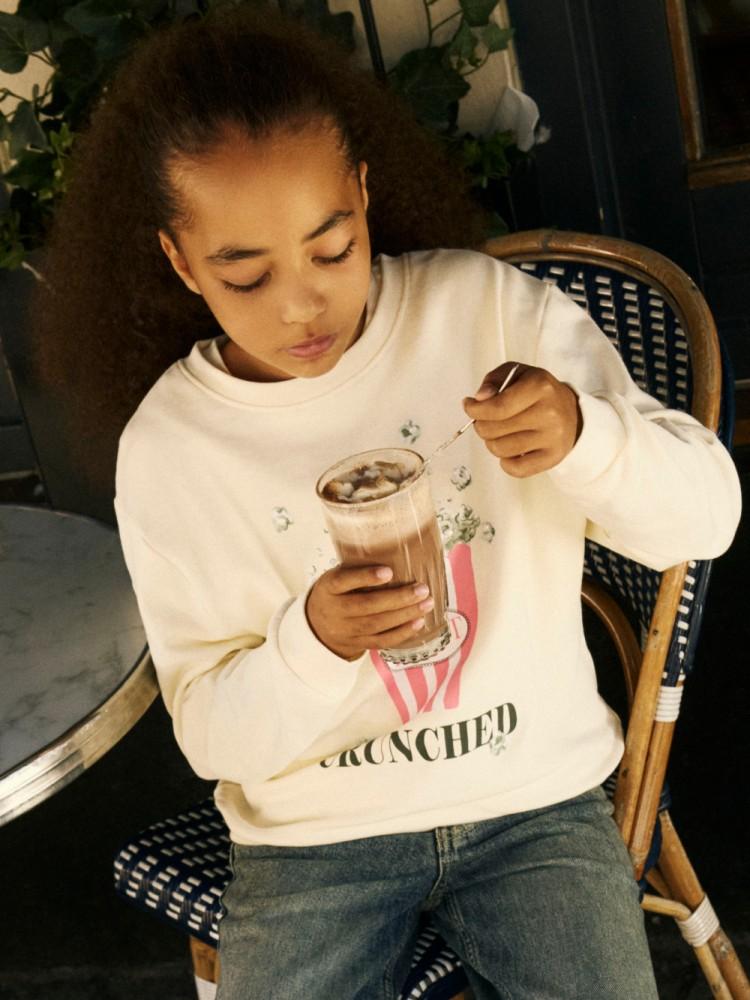Sweatshirt Menina Popcorn