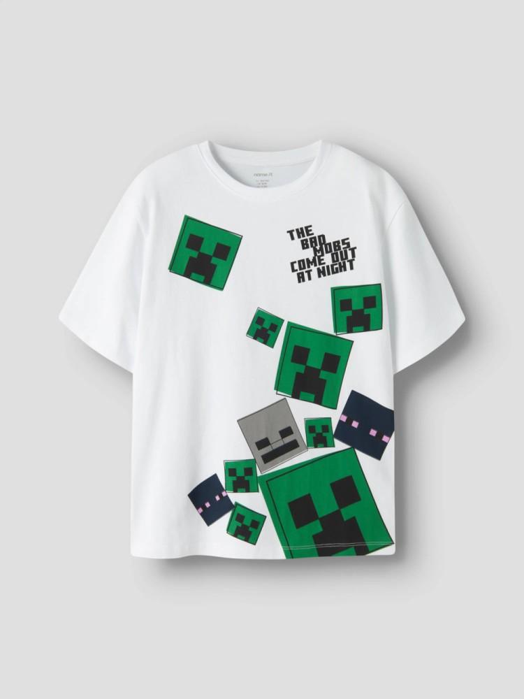 T-shirt Menino Minecraft