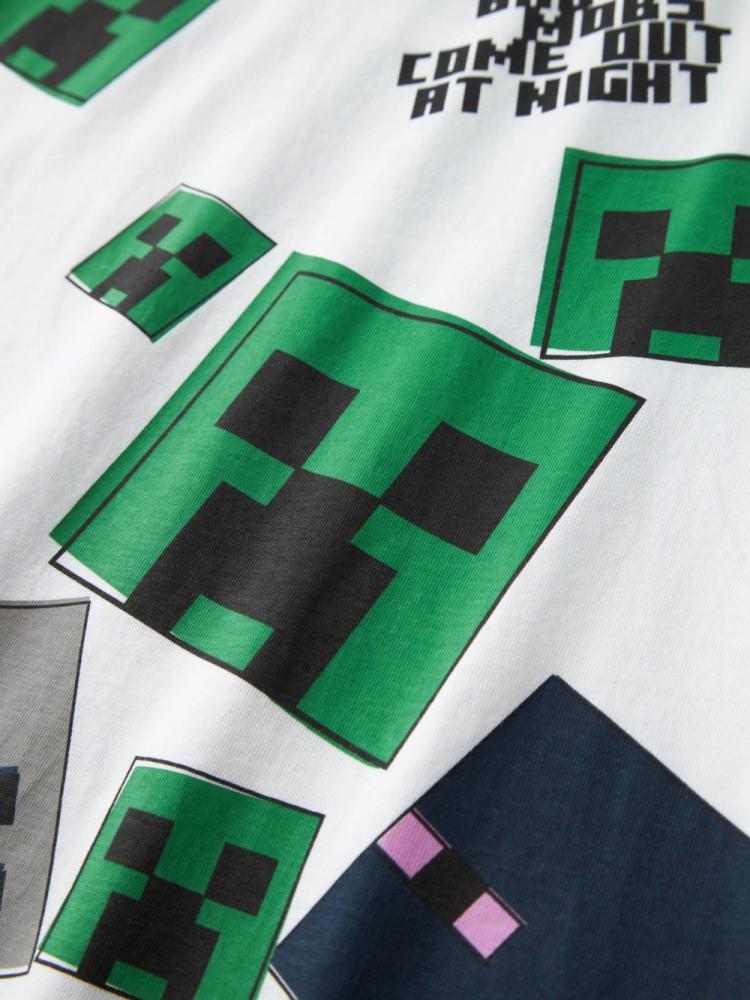 T-shirt Menino Minecraft