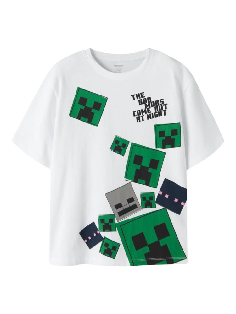T-shirt Menino Minecraft
