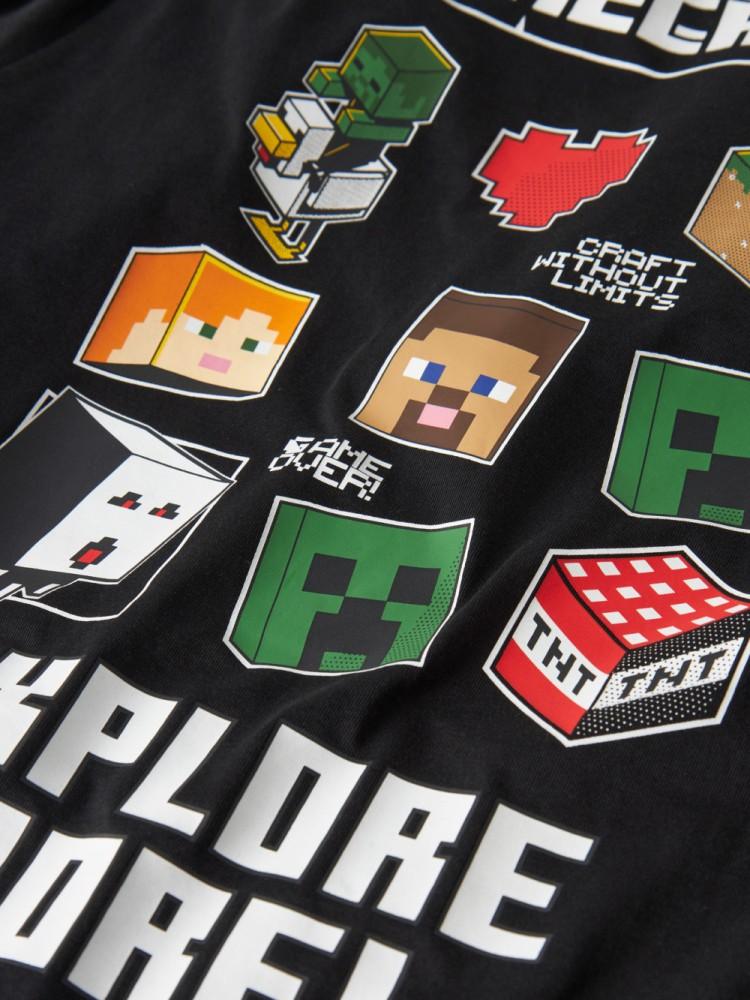 T-shirt Menino Minecraft