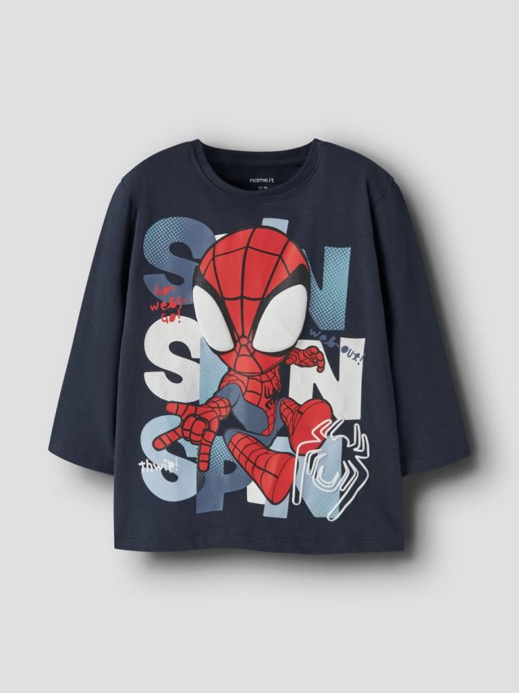 Sweat Manga Comprida Menino Spider-Man