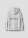 Sweatshirt com Capuz Cinzenta