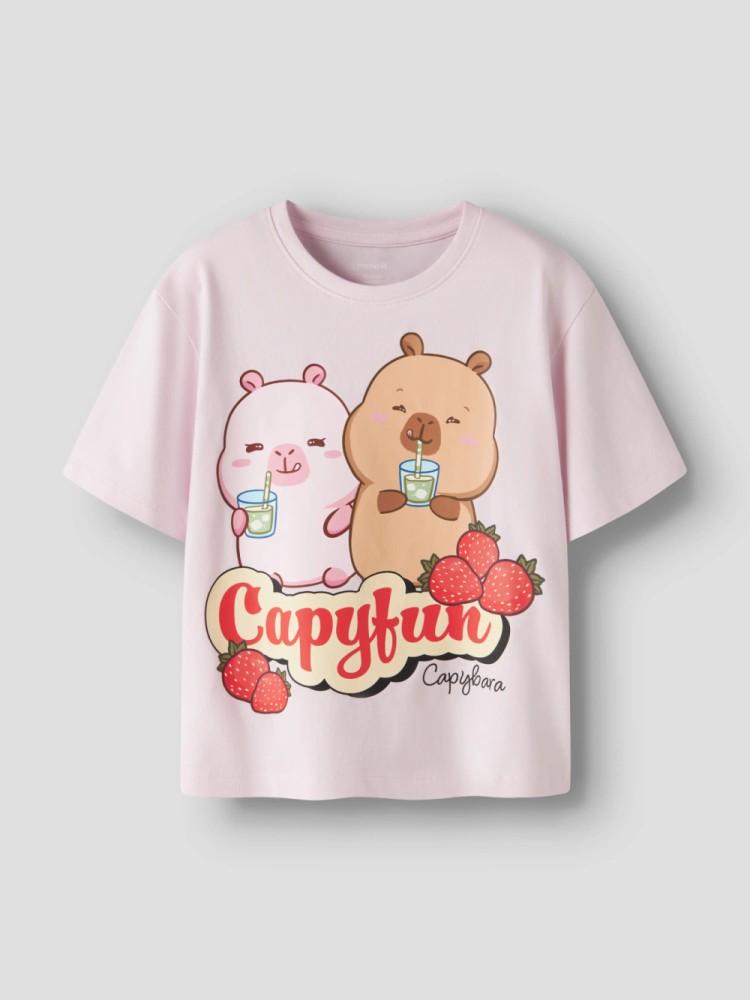 T-shirt Menina Capyfun Capybara