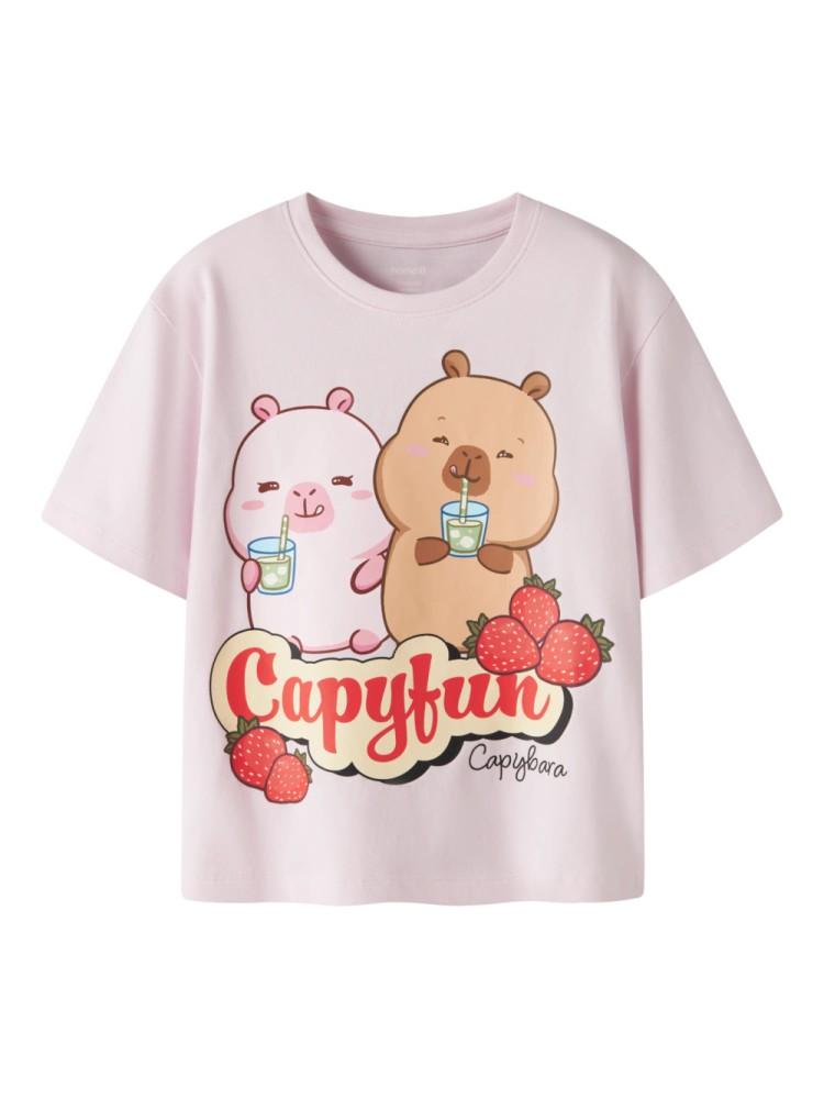 T-shirt Menina Capyfun Capybara