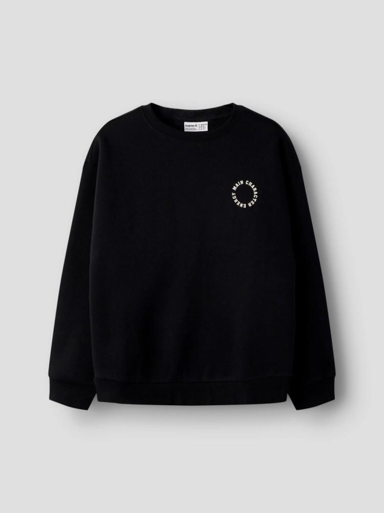 Sweatshirt Preta Minimal