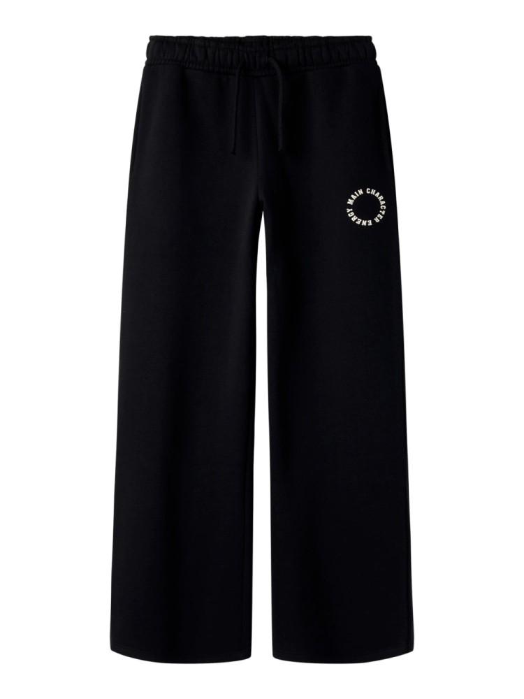 Calça Wide Leg Preta Menina