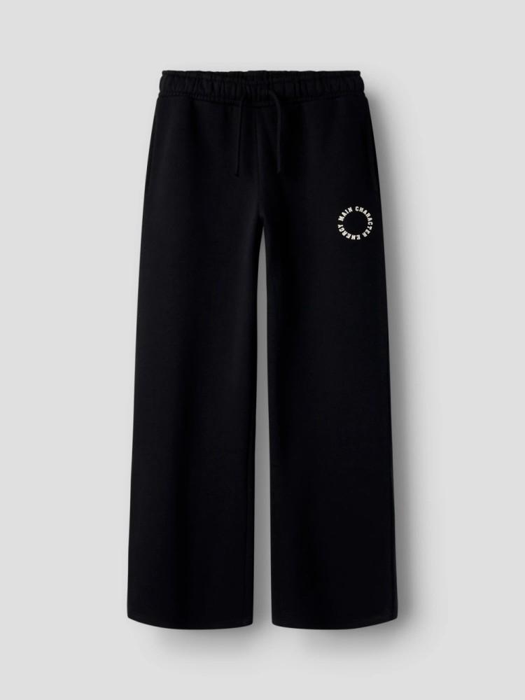 Calça Wide Leg Preta Menina