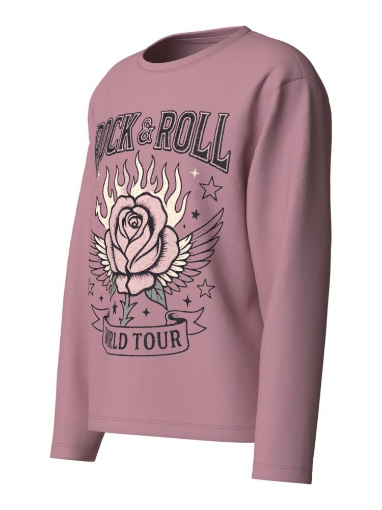 Sweatshirt Laço Manga Comprida Menina
