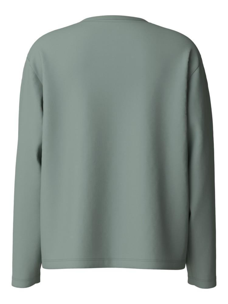 Sweatshirt Laço Manga Comprida Menina