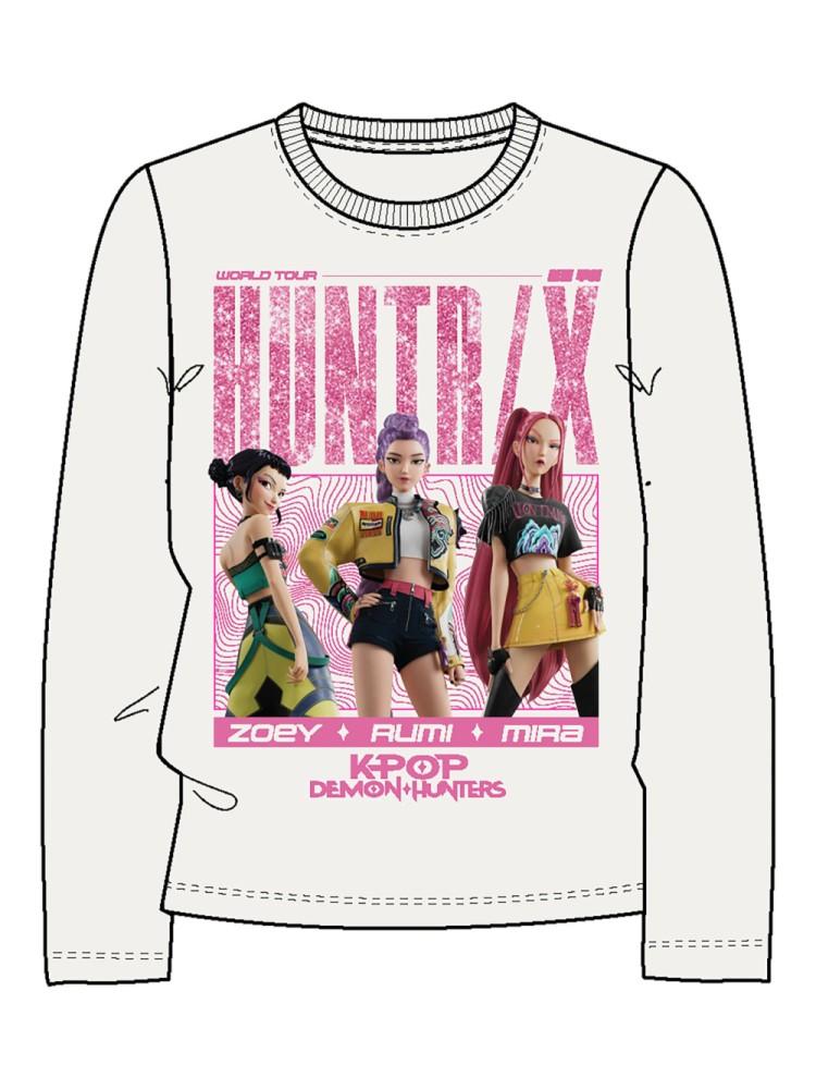 T-shirt Manga Comprida Menina K-Pop