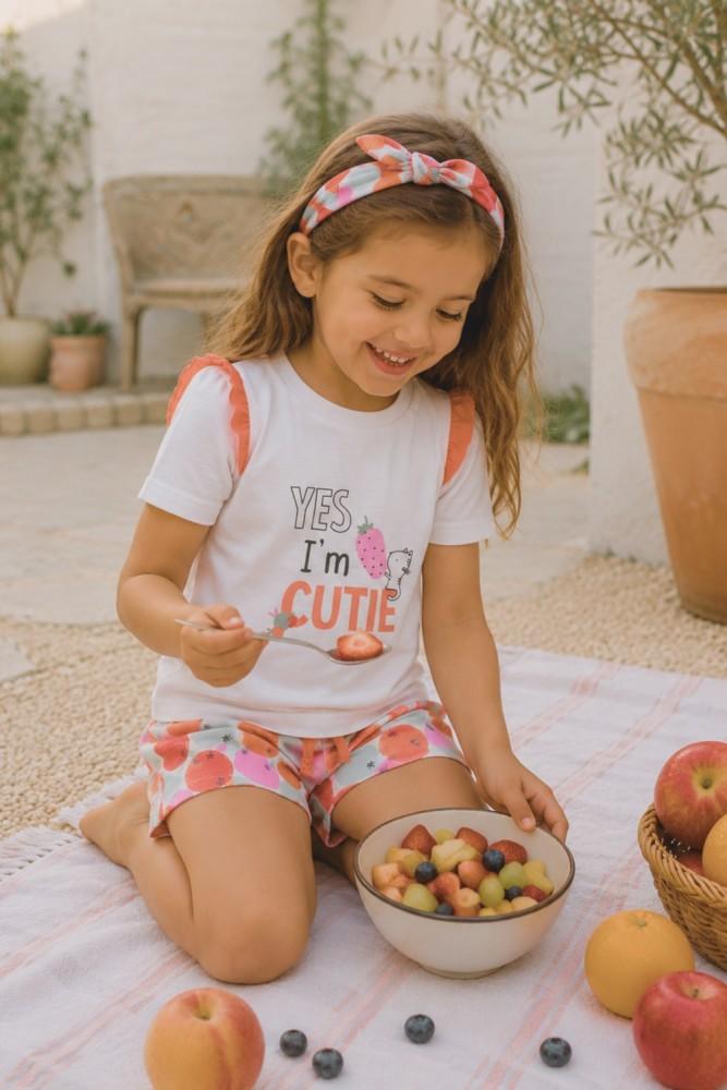 Conjunto Menina Frutinhas de Verão