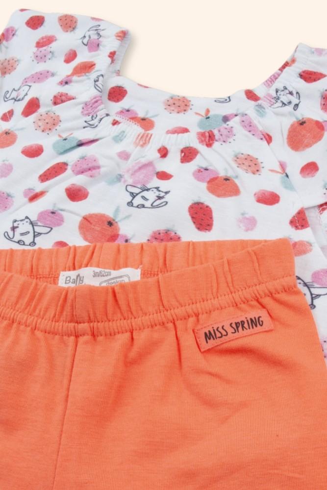 Conjunto Menina Salada de Frutas
