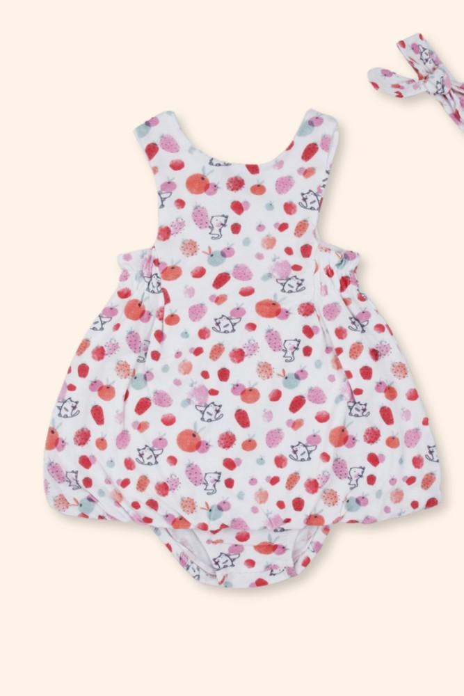 Vestido Menina  Salada de Frutas
