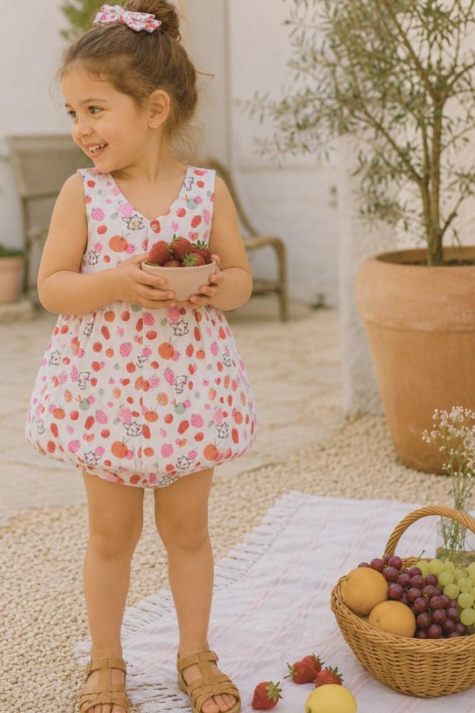 Vestido Menina  Salada de Frutas